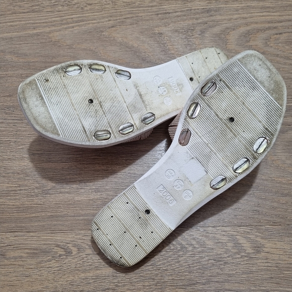 [BUNDLE!] Three Sandals, One Price  Women's Casual Blue, Black and Pink Size 7 - Picture 15 of 16